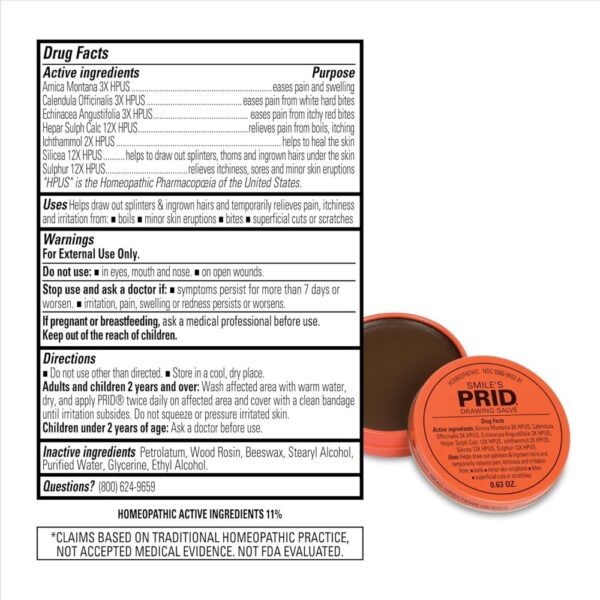 Hyland's Prid Homeopathic Drawing Salve - 18g - Image 5