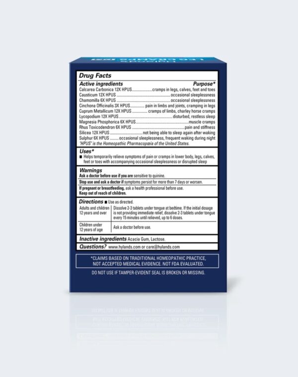 Hyland's Leg Cramps PM - 50 count - Image 2