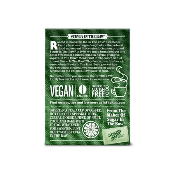 Stevia In The Raw 100 Packets - Image 2