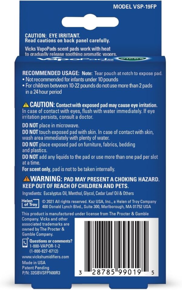 Vicks Vapo Pad Family Pack -12 Count - Image 2