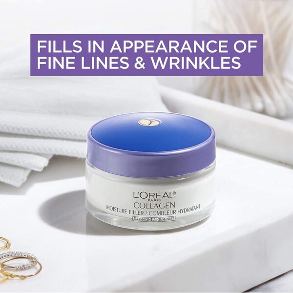 L’Oréal Paris Day and Night Collagen Moisture Filler Skincare Hydrating Cream - 50ml - Image 4